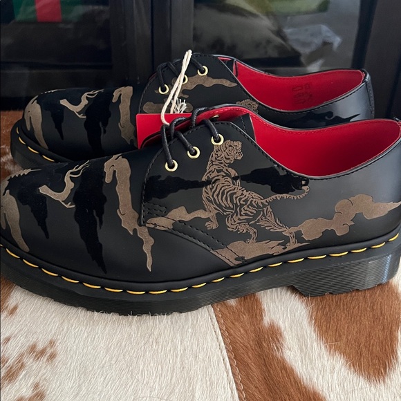 Dr. Martens Shoes - Dr. Martens Year of the Tiger Print Shoes
